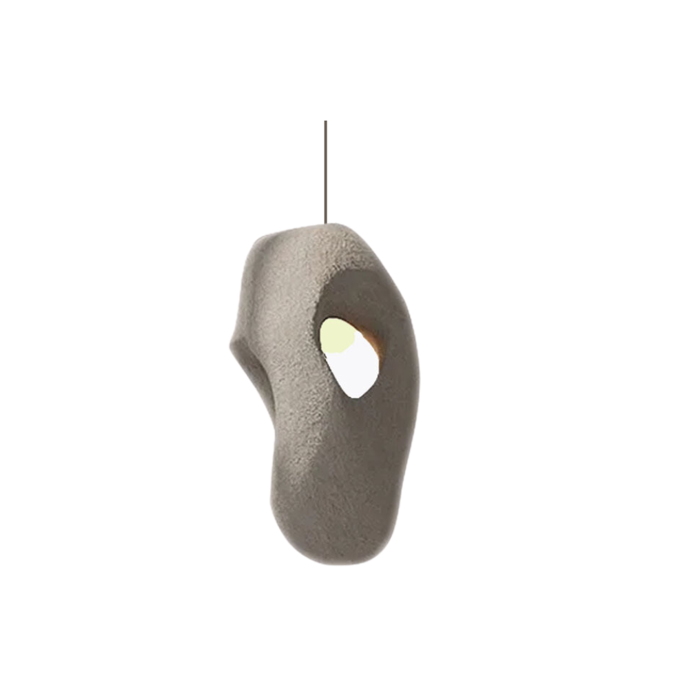 Hanglamp met Organische Stijl en Warm Licht