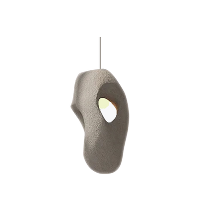 Hanglamp met Organische Stijl en Warm Licht