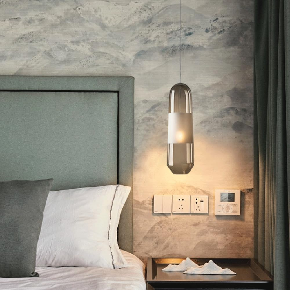 Scandinavische Hanglamp met Gegalvaniseerd Glas-light decor-De Bazelaar