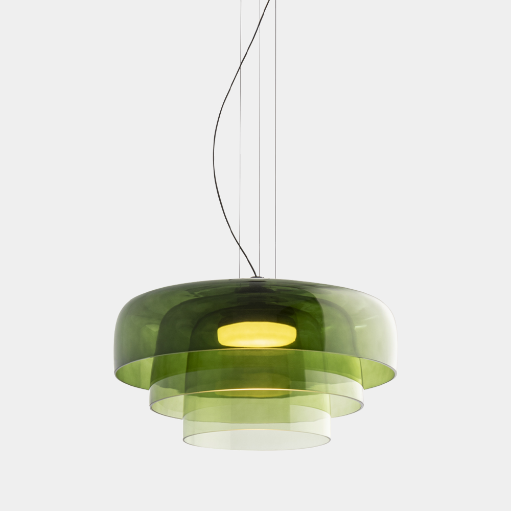 Glazen Plafondlamp met Tijdloos Design