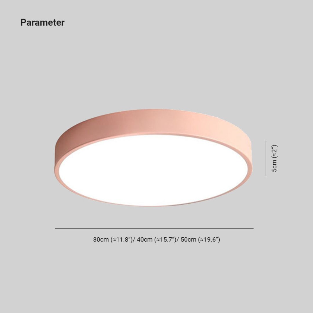 Morandi Moderne Ronde LED Plafondlamp