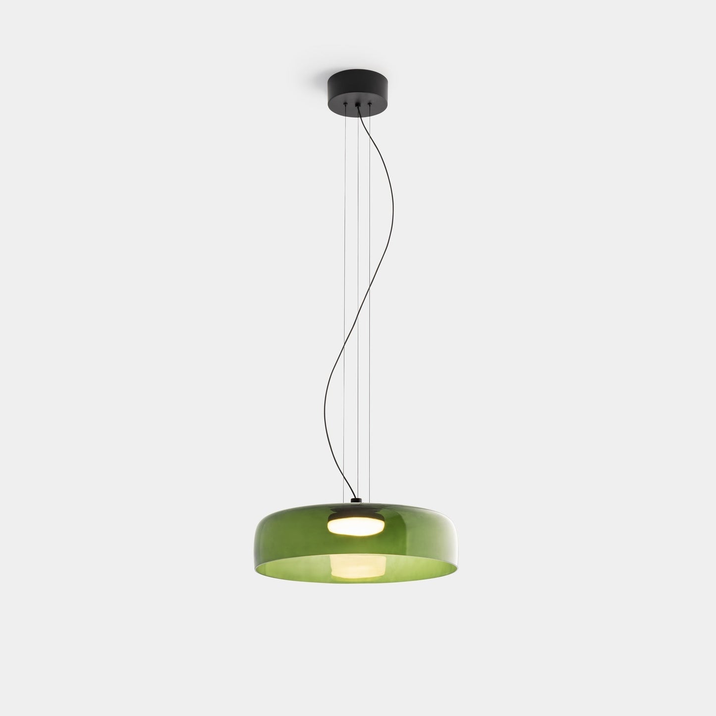 Glazen Plafondlamp met Tijdloos Design