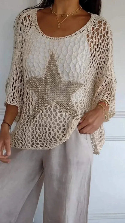 Blouse Casual - Coton et Lin 