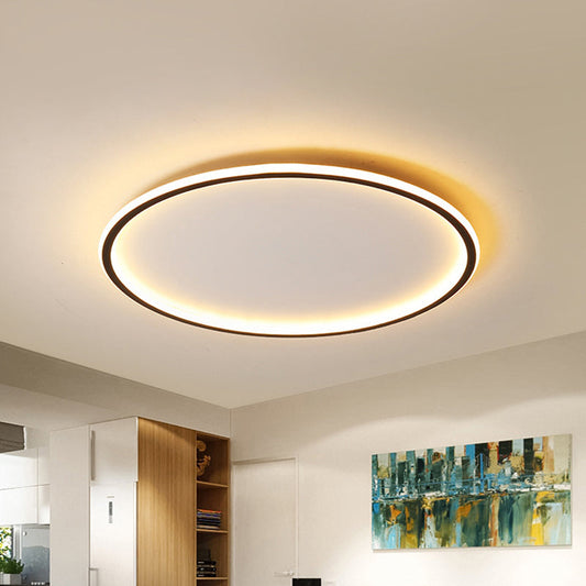 Scandinavische Dimbare LED Plafondlamp met Afstandsbediening-light decor-De Bazelaar