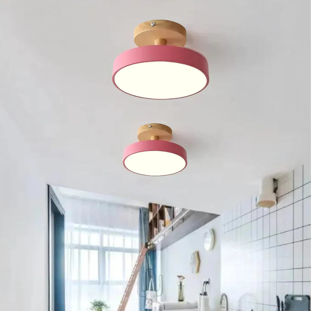 Moderne Vloerlamp met LED en Kleuropties