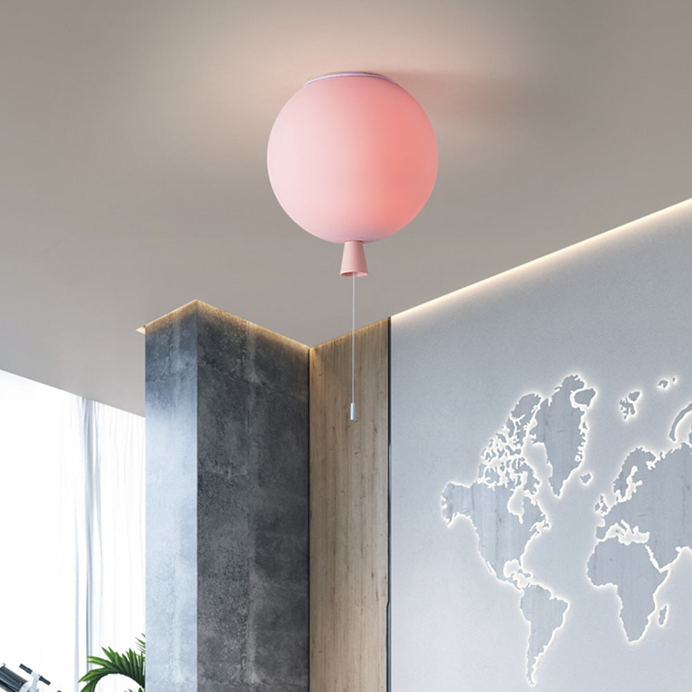 Speelse LED Plafondlamp met Ballondesign