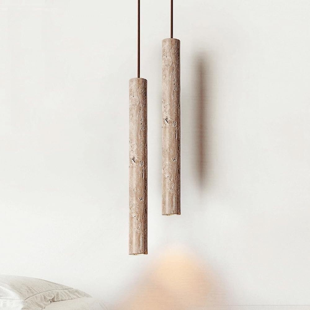 Travertin Hanglamp - Luxe en Elegantie