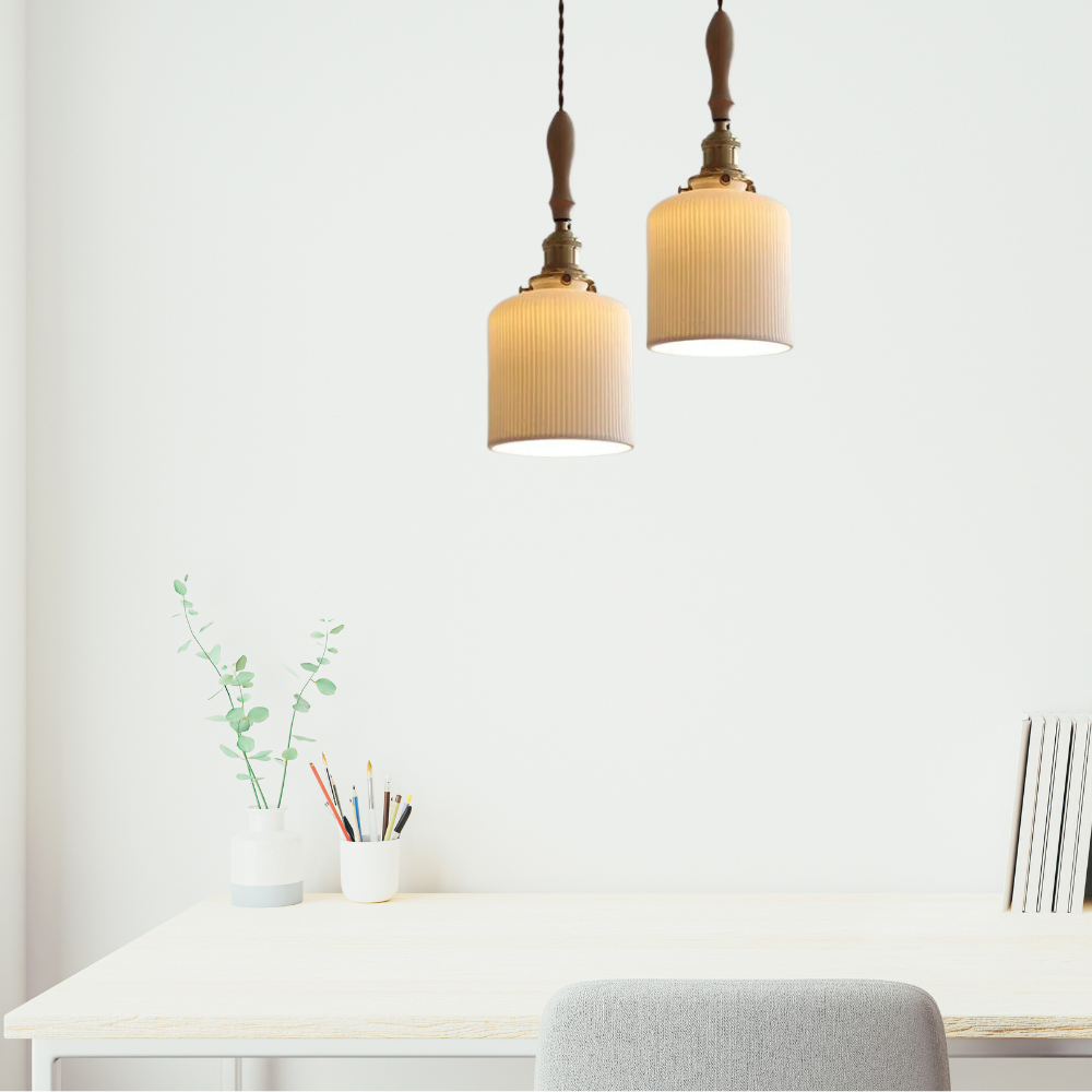 Japandi Hanglamp – Minimalistisch en Sfeervol