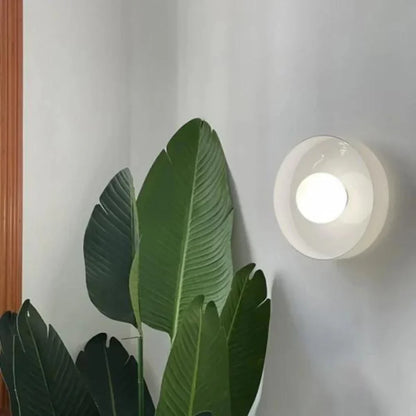 Olive Disc Wandlamp – Modern en Elegant Design