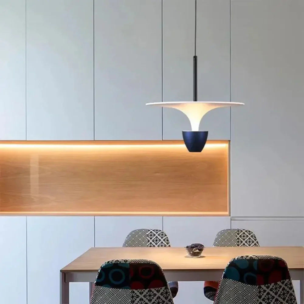 Scandinavische Hanglamp met LED en Verstelbare Hoogte