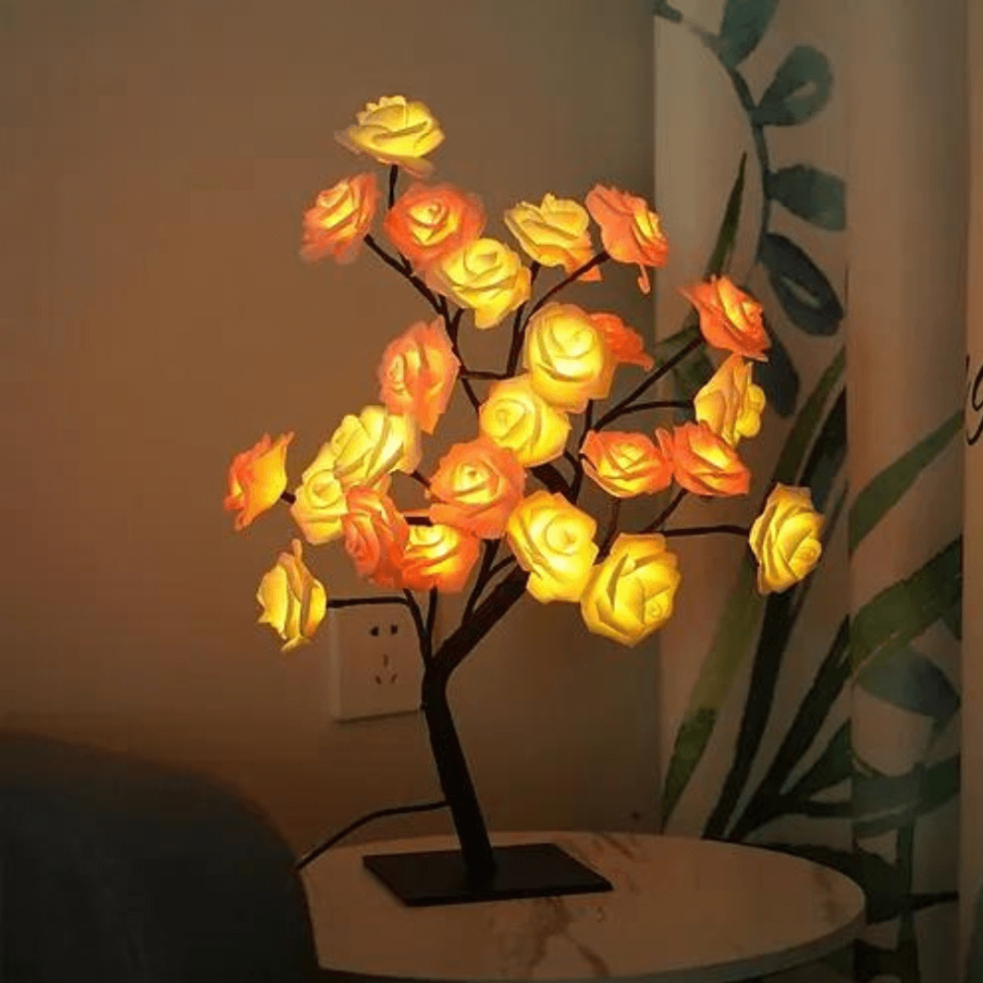 LED Flora Tafellamp - Een romantisch lichtspektakel in elke kamer