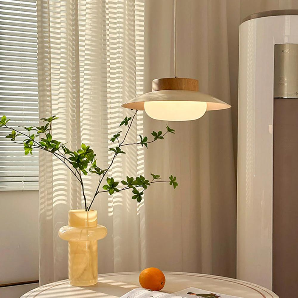 Japandi Crème Hanglamp – Minimalistisch & Stijlvol