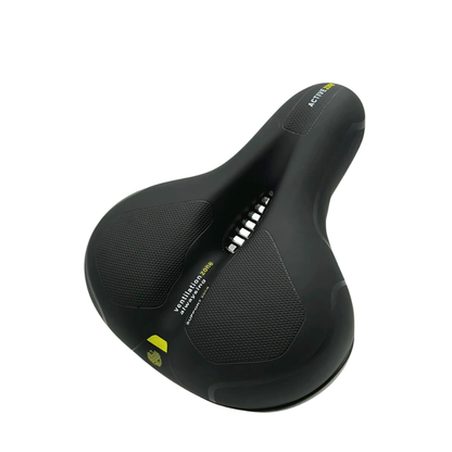 Fietszadel ergonomisch gevoerd comfortabel geïntegreerd licht