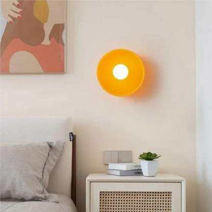 Olive Disc Wandlamp – Modern en Elegant Design