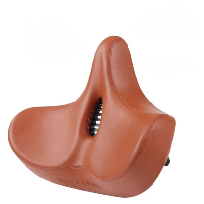 Fietszadel extra breed comfortabel ergonomisch ademend