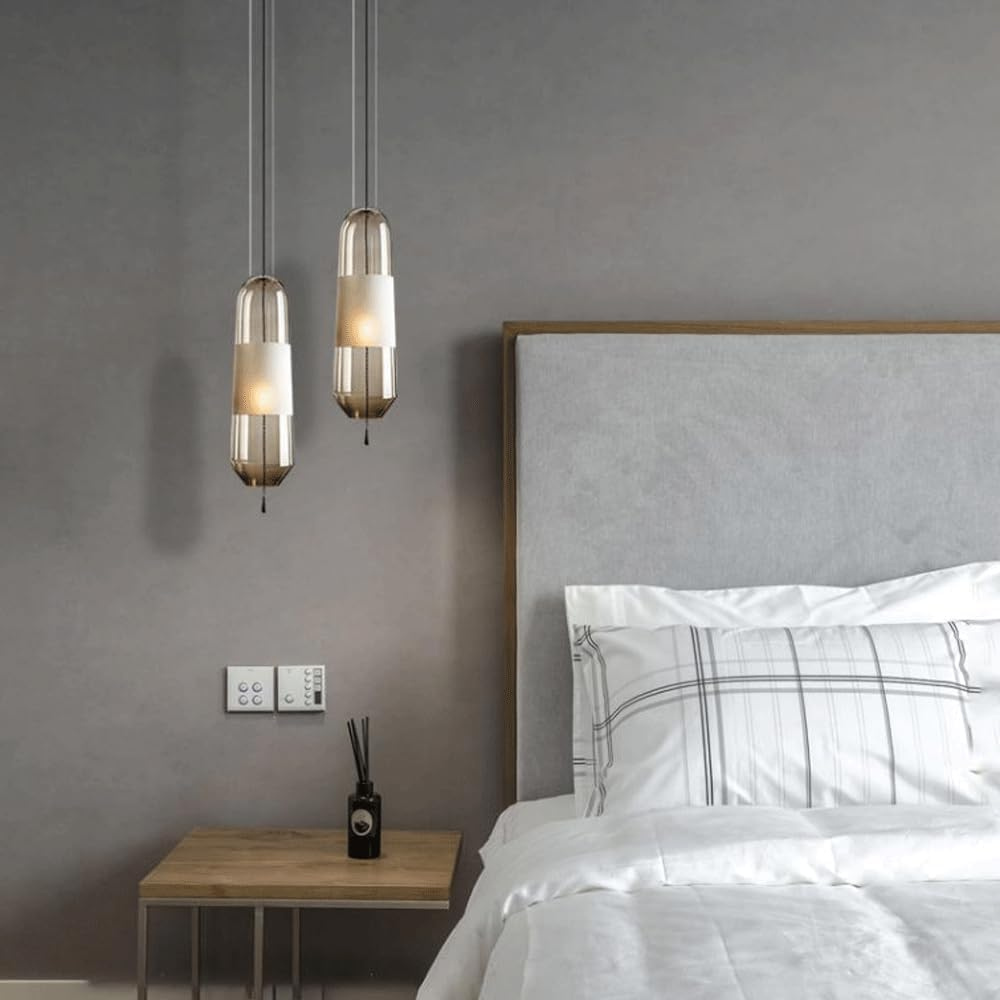 Scandinavische Hanglamp met Gegalvaniseerd Glas-light decor-De Bazelaar