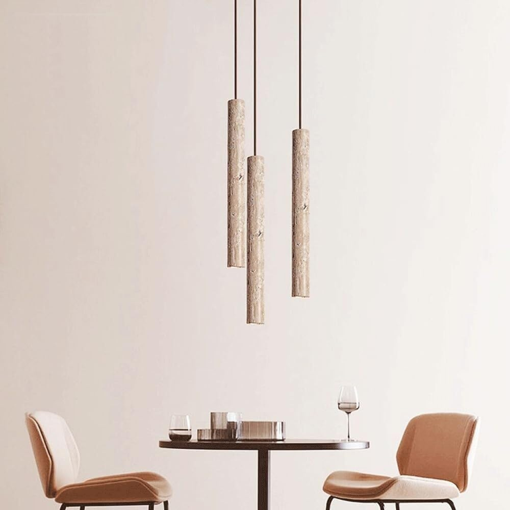 Travertin Hanglamp - Luxe en Elegantie