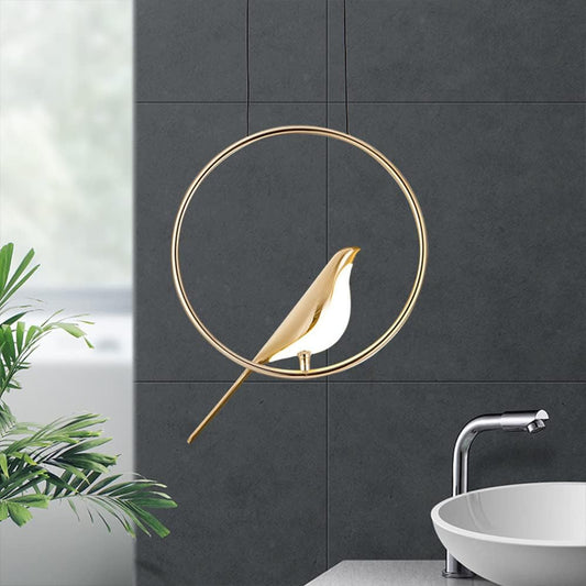 Hanglamp SkyLight met Vogelringen – Uniek en Vrolijk Design-Lamps-De Bazelaar