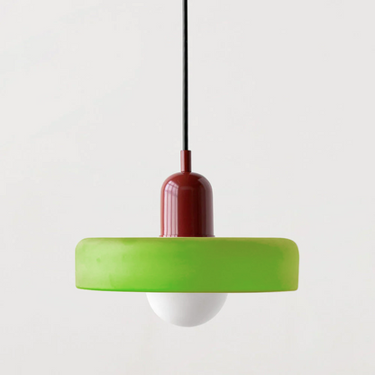 Bauhaus Hanglamp | Gekleurd Glas - #Bauhaus Hanglamp | Gekleurd GlasDe Bazelaar