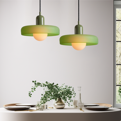 Bauhaus Hanglamp | Gekleurd Glas - #Bauhaus Hanglamp | Gekleurd GlasDe Bazelaar