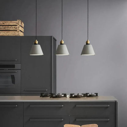 Scandinavische plafondlamp met modern design