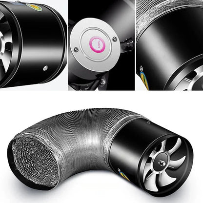 Stille Krachtige Afzuigventilator WhisperFlow
