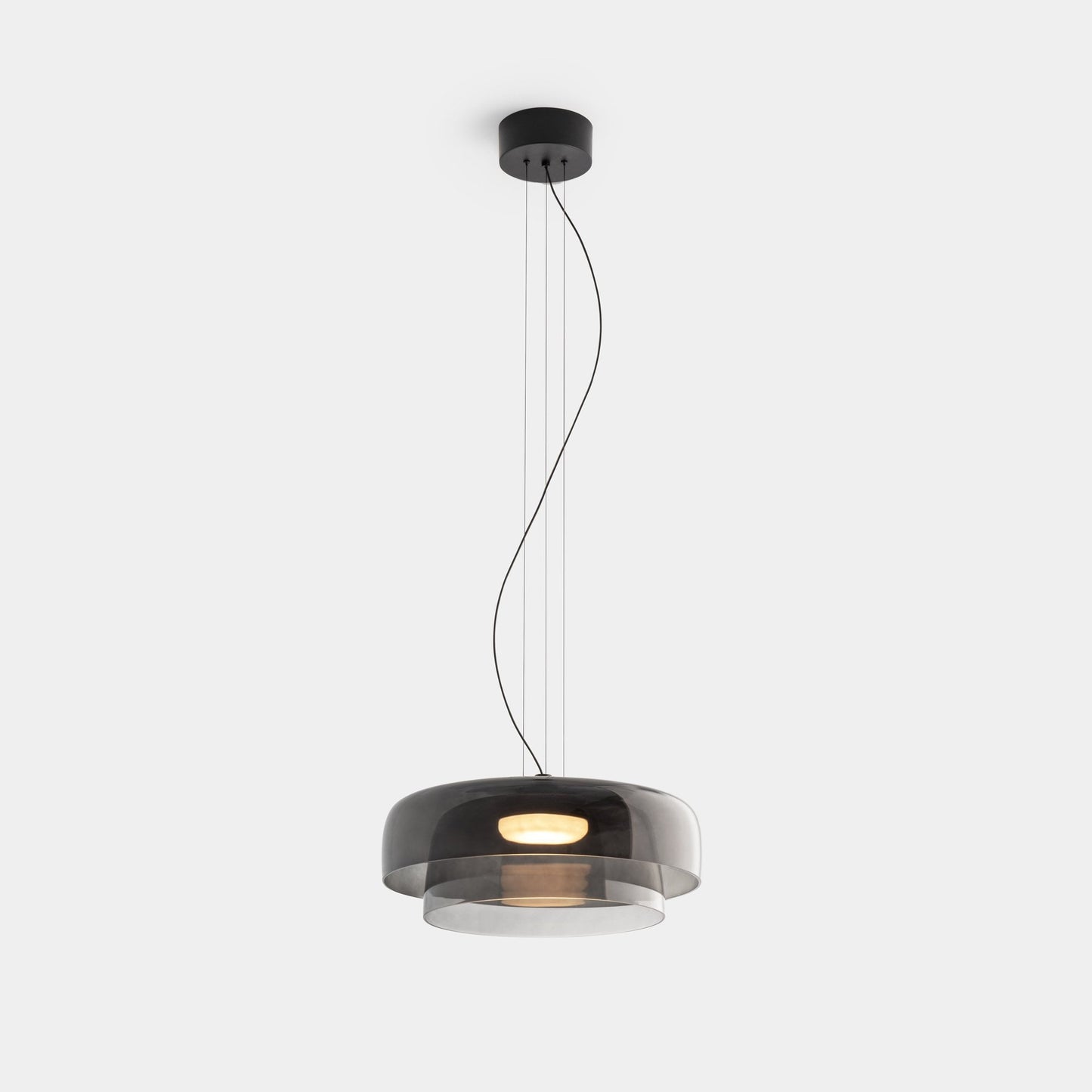 Glazen Plafondlamp met Tijdloos Design