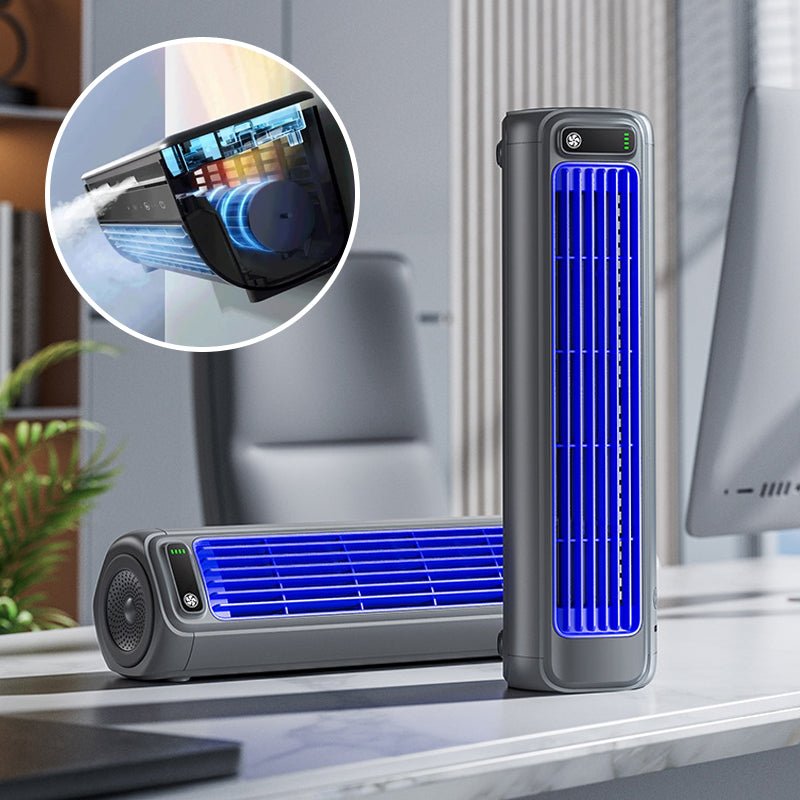 Vyflair | Draadloze Oplaadbare Mobiele Airconditioner