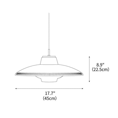 Alien Frisbee Hanglamp - Modern & Sfeervol Design