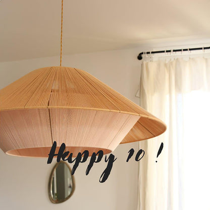 Natuurlijke Hennep Hanglamp - Aloha Sand