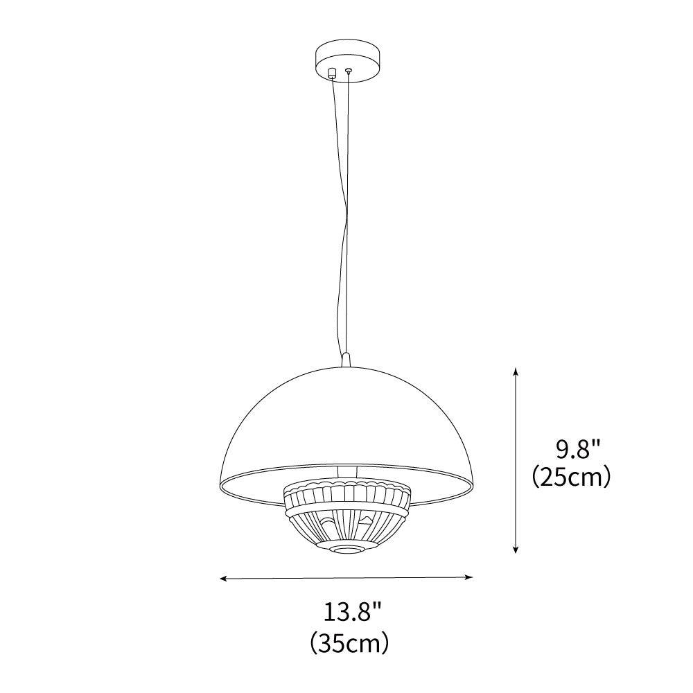 Minimalistische Moderne Hanglamp – Vliegende Schotel Design