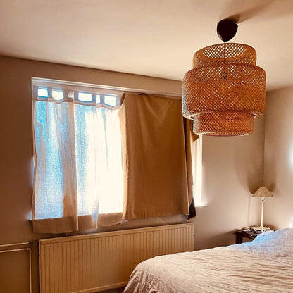 Bamboe Hanglamp – Handgemaakt en Modern Design