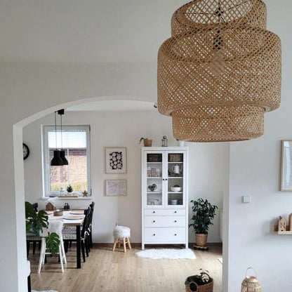 Bamboe Hanglamp – Handgemaakt en Modern Design