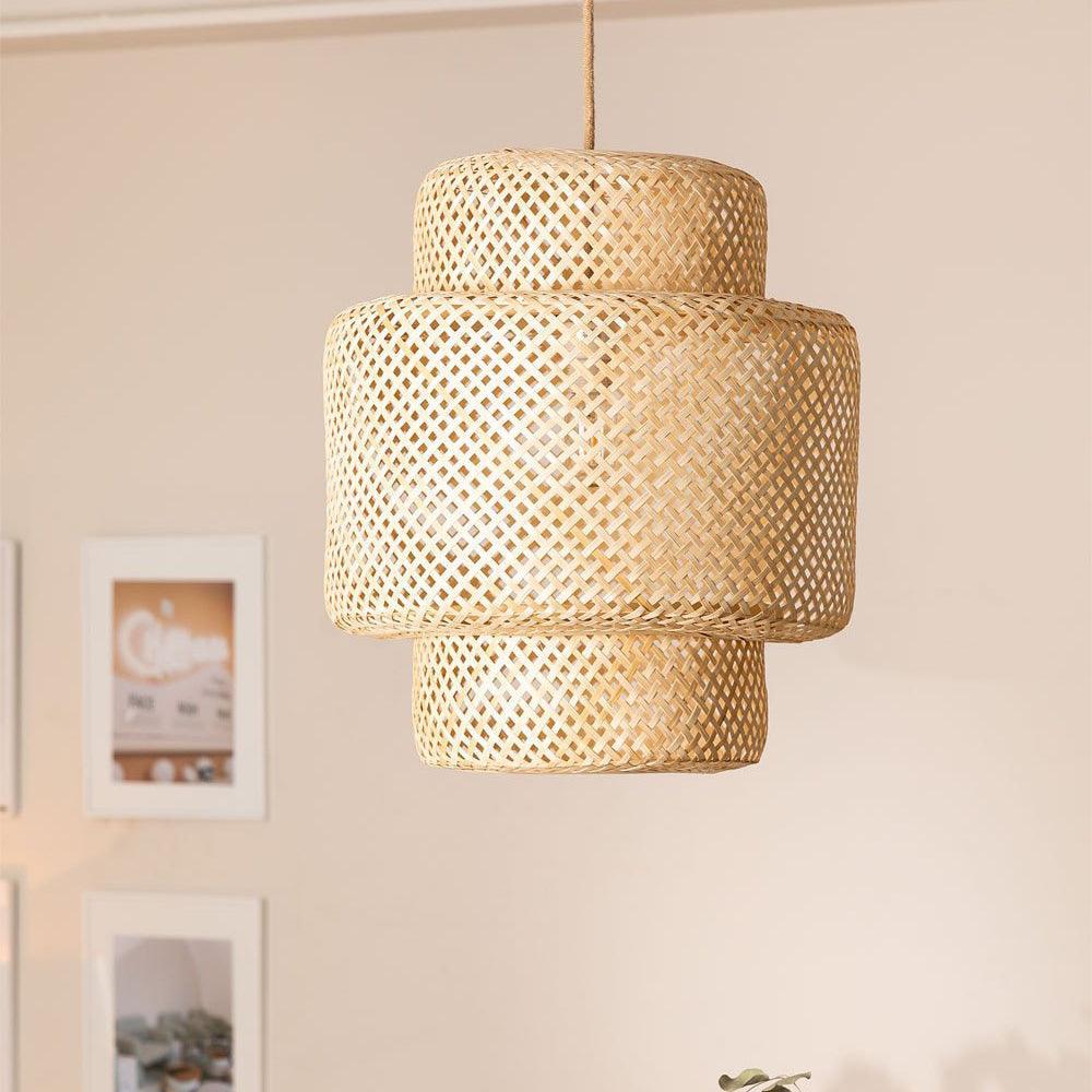 Bamboe Hanglamp – Handgemaakt en Modern Design