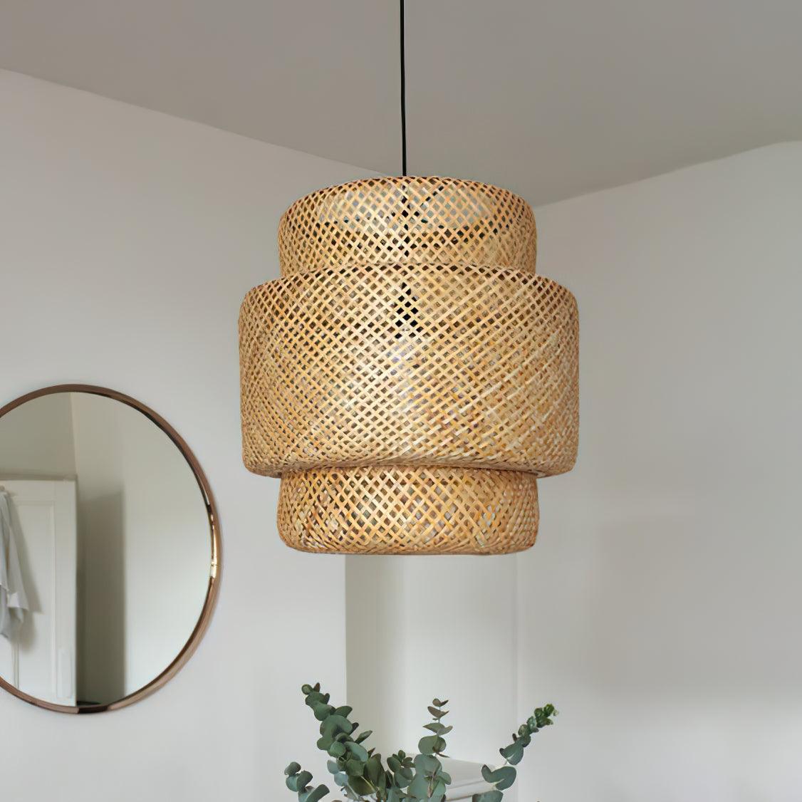 Bamboe Hanglamp – Handgemaakt en Modern Design