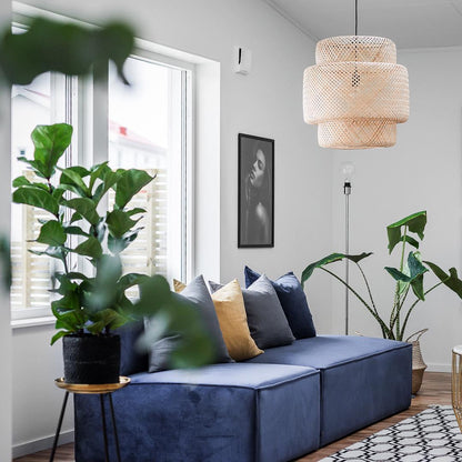 Bamboe Hanglamp – Handgemaakt en Modern Design