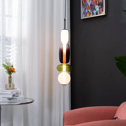 Suikerglas Hanglamp – Kleurige LED Verlichting