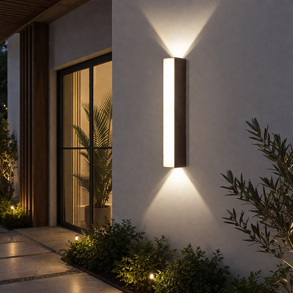 Wandlamp buiten | Langwerpig ontwerp, waterdicht | Verlichting