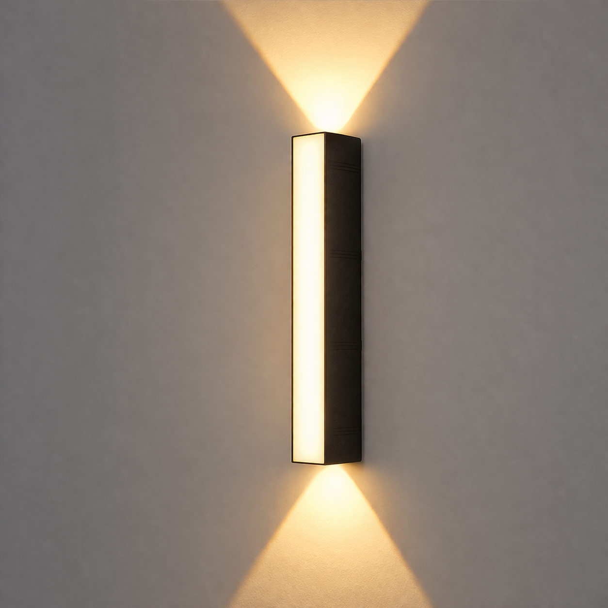Wandlamp buiten | Langwerpig ontwerp, waterdicht | Verlichting