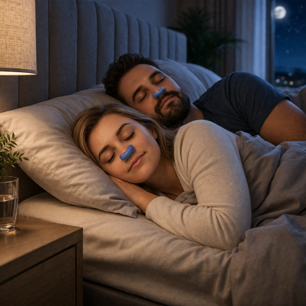 Anti-snurkapparaat micro CPAP ademhaling slaapapneu
