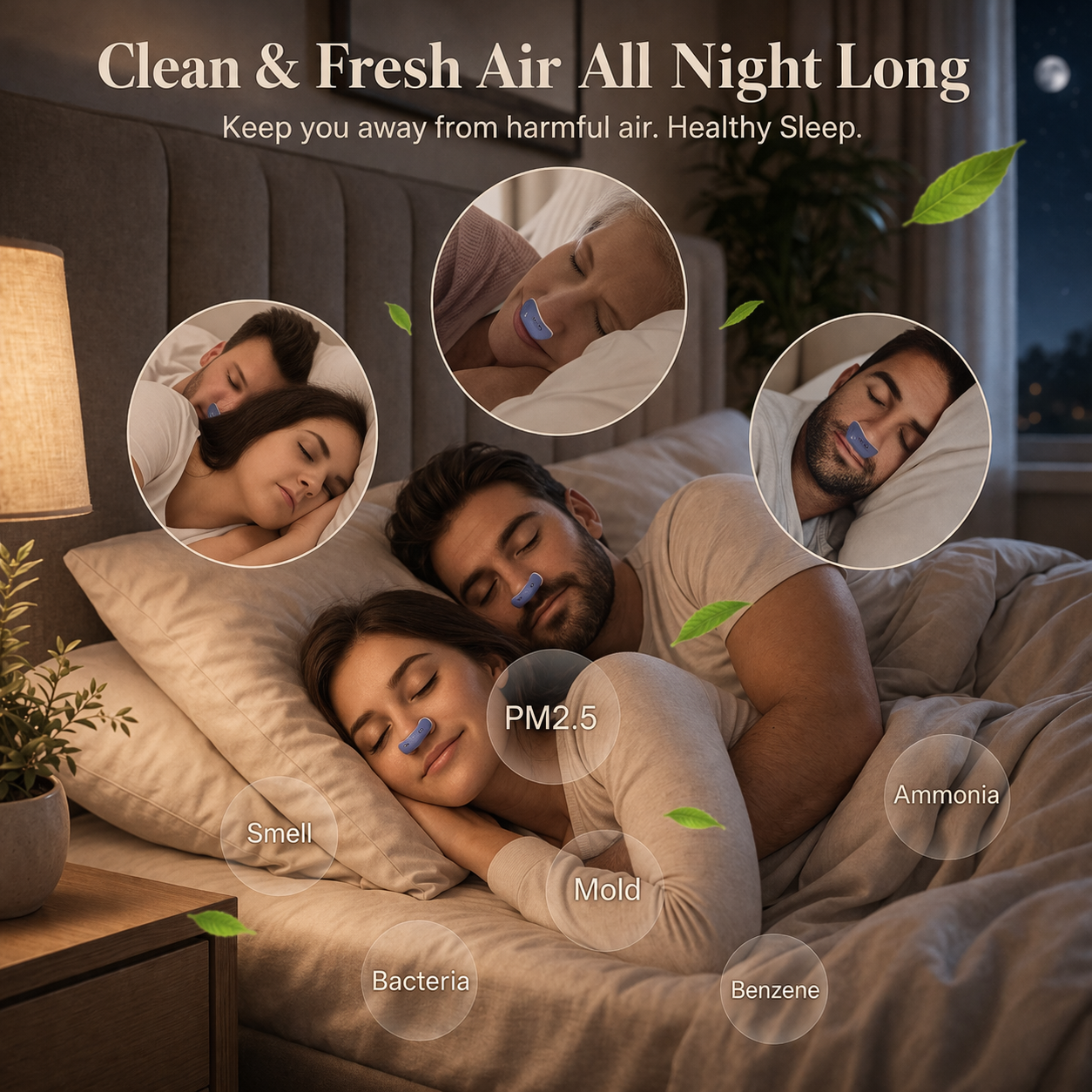 Anti-snurkapparaat | Slaapapneu, micro CPAP | Ademhaling