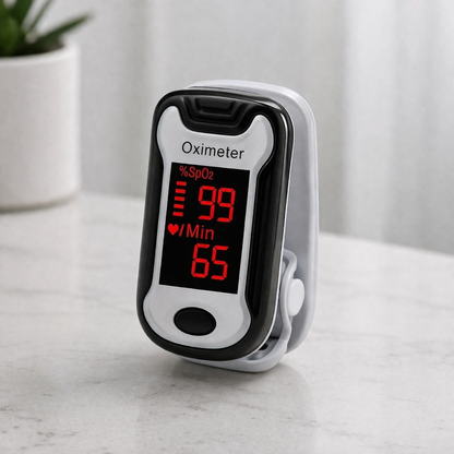 Digitale pulsoxymeter | LED-scherm, draagbaar | Zuurstofverzadiging