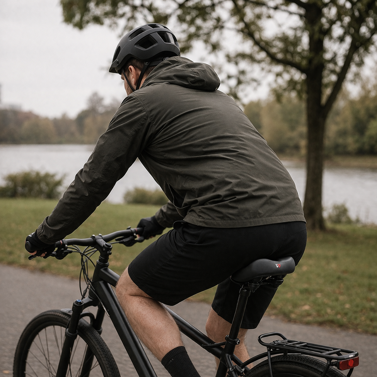 Fietszadel ergonomisch gevoerd comfortabel langdurig gebruik
