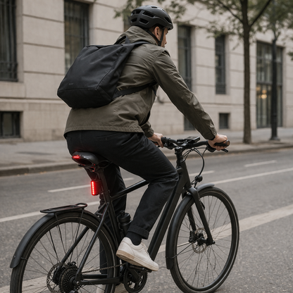 Ergonomisch fietszadel met gelvulling en anti-slip oppervlak