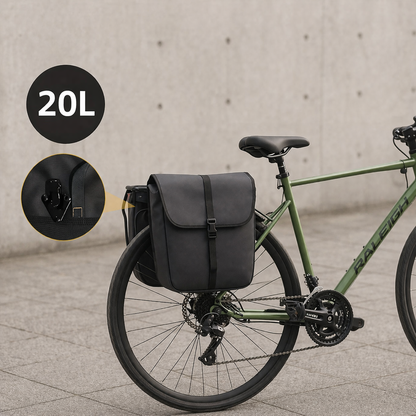 Bolsa trasera bicicleta impermeable gran capacidad resistente