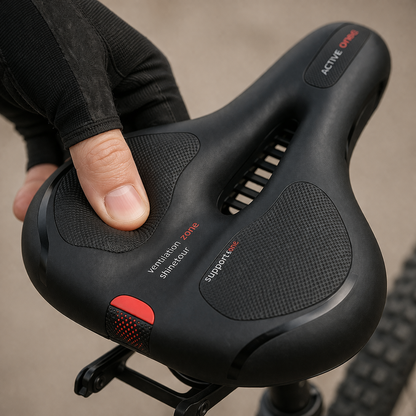 MTB-zadelkussen gevoerd comfortabel ergonomisch duurzaam