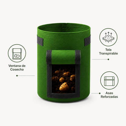 Aardappel Teeltzak - Gemakkelijk Groeien - Herbruikbaar