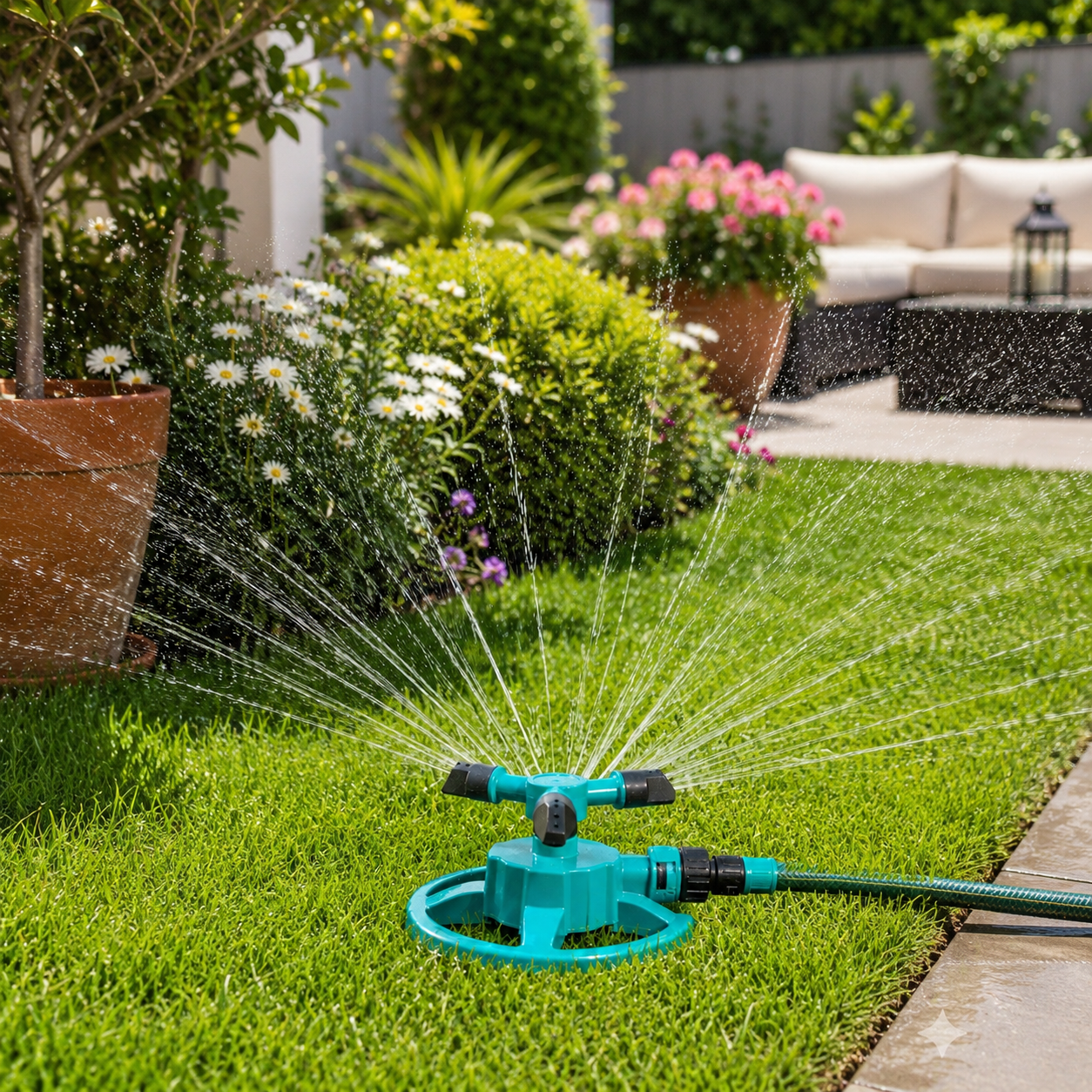 WATERORBIT - Automatische 360 Graden Spuitmond - Betrouwbare Bewatering voor Planten