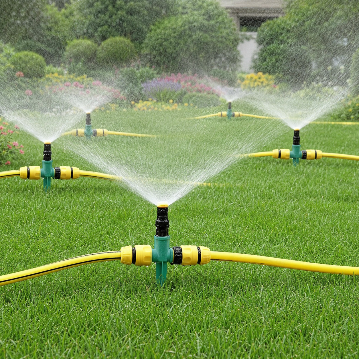 IRRIGOEASE - Rotatiesproeier 360° - Betrouwbare Gemakkelijke Bewatering