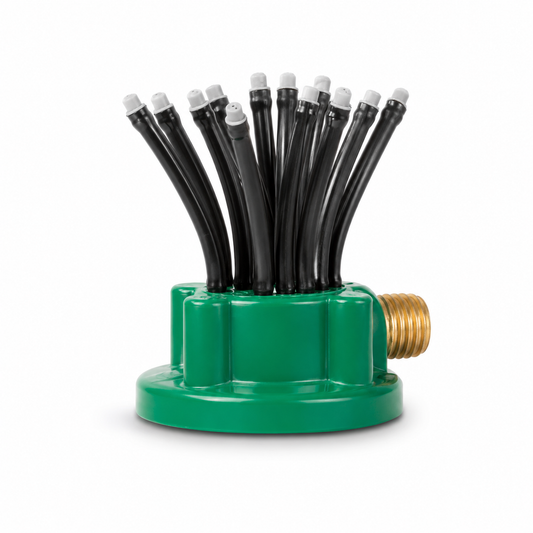 FLOWRING - Automatische 360° Sprinkler - Meerdere Koppen - Consistente Tuinbewatering